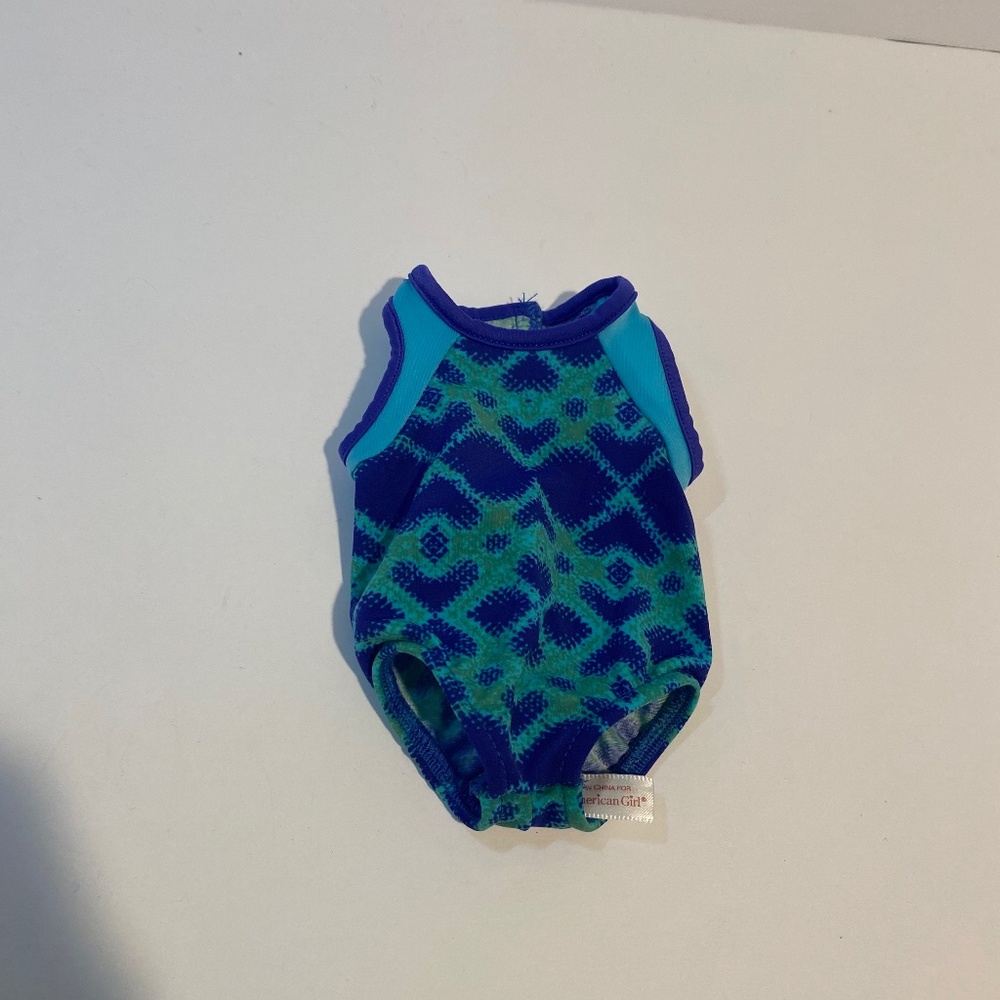 RETIRED AMERICAN GIRL OF THE YEAR CHRISSA'S SWIM TEAM GEAR SWIMSUIT